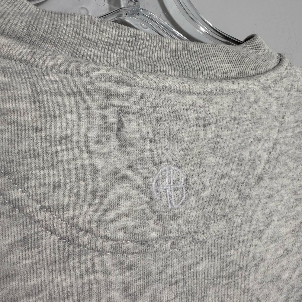 ANINE BING Ramona Sweatshirt Ab X To Kate Moss in Heather Grey XS Rare Revolve - Picture 11 of 16